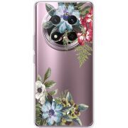 Прозорий чохол BoxFace Honor Magic 7 Lite 5G Floral