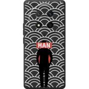 Чорний чохол BoxFace Honor Magic 7 Lite 5G Man Pattern