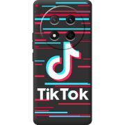 Чорний чохол BoxFace Honor Magic 7 Lite 5G Tik Tok