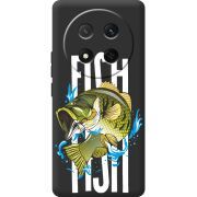 Чорний чохол BoxFace Honor Magic 7 Lite 5G Fish