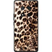 Чорний чохол BoxFace Honor Magic 7 Lite 5G Леопардовий