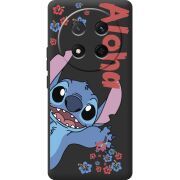 Чорний чохол BoxFace Honor Magic 7 Lite 5G Гавайський гість Stich