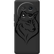 Чорний чохол BoxFace Honor Magic 7 Lite 5G Wolf
