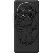 Чорний чохол BoxFace Honor Magic 7 Lite 5G Lion