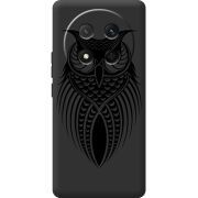 Чорний чохол BoxFace Honor Magic 7 Lite 5G Owl