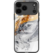 Чохол BoxFace Glossy Panel Apple iPhone 17 Pro Max Gold With Silver