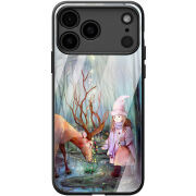 Чохол BoxFace Glossy Panel Apple iPhone 17 Pro Max Girl And Deer