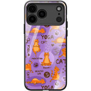 Чохол BoxFace Glossy Panel Apple iPhone 17 Pro Max Yoga Cat