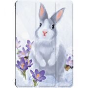 Чохол для Oppo Pad SE Заєць в зимових квітах