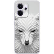 Чохол BoxFace OPPO Reno 14 F White Wolf