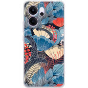 Чохол BoxFace OPPO Reno 14 F Blue Herb