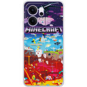 Чохол BoxFace OPPO Reno 14 F Minecraft World Beyond