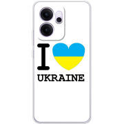 Чохол BoxFace OPPO Reno 14 F I love Ukraine