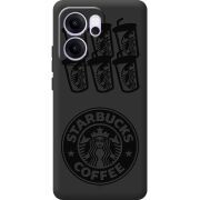 Чорний чохол BoxFace OPPO Reno 14 F Black Coffee