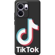 Чорний чохол BoxFace OPPO Reno 14 F Tik Tok