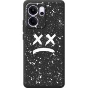 Чорний чохол BoxFace OPPO Reno 14 F Sad Way