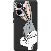 Чорний чохол BoxFace OPPO Reno 14 F Lucky Rabbit