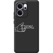 Чорний чохол BoxFace OPPO Reno 14 F Pew Pew