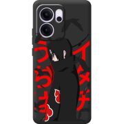 Чорний чохол BoxFace OPPO Reno 14 F Учиха Итачи