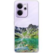 Прозорий чохол BoxFace OPPO Reno 14 F Green Mountain