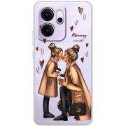 Прозорий чохол BoxFace OPPO Reno 14 F Mommy Is My BFF