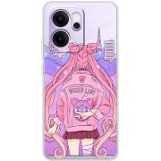 Прозорий чохол BoxFace OPPO Reno 14 F Wiked Lady