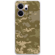 Чохол BoxFace OPPO Reno 14 FS Камуфляж ЗСУ