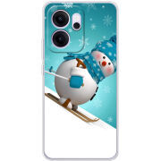 Чохол BoxFace OPPO Reno 14 FS Skier Snowman