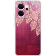 Чохол BoxFace OPPO Reno 14 FS Gold Leaves