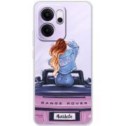 Прозорий чохол BoxFace OPPO Reno 14 FS Boss Babe