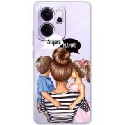 Прозорий чохол BoxFace OPPO Reno 14 FS Super Mama