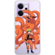 Прозорий чохол BoxFace OPPO Reno 14 FS Naruto and Kurama