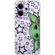 Прозорий чохол BoxFace OPPO Reno 14 FS Baby Yoda