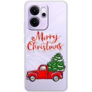 Прозорий чохол BoxFace OPPO Reno 14 FS Holiday Car