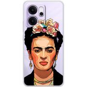 Прозорий чохол BoxFace OPPO Reno 14 FS Фрида Кало