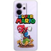 Прозорий чохол BoxFace OPPO Reno 14 FS Super Mario
