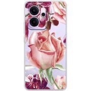 Прозорий чохол BoxFace OPPO Reno 14 FS Rose