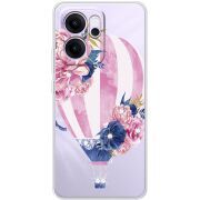 Чохол зі стразами OPPO Reno 14 FS Pink Air Baloon