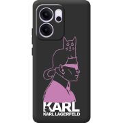 Чорний чохол BoxFace OPPO Reno 14 FS Pink Karl