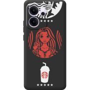 Чорний чохол BoxFace OPPO Reno 14 FS RedWhite Coffee