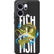 Чорний чохол BoxFace OPPO Reno 14 FS Fish