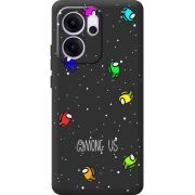 Чорний чохол BoxFace OPPO Reno 14 FS Among Us Invisible