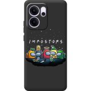 Чорний чохол BoxFace OPPO Reno 14 FS Among Us Impostors