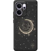 Чорний чохол BoxFace OPPO Reno 14 FS Moon