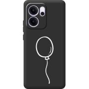 Чорний чохол BoxFace OPPO Reno 14 FS Balloon