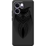 Чорний чохол BoxFace OPPO Reno 14 FS Owl