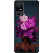 Чохол BoxFace TCL 40 NxtPaper 5G Exquisite Purple Flowers