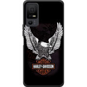 Чохол BoxFace TCL 40 NxtPaper 5G Harley Davidson and eagle
