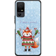 Чохол BoxFace TCL 40 NxtPaper 5G Fox З новим роком!