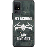 Чохол BoxFace TCL 40 NxtPaper 5G Дрон Fly Around